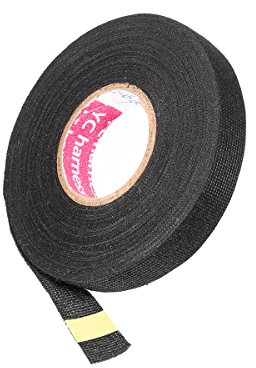 TuToy 15Mm X 15M Zusatz Tuch Fabric Tape Wool Roll Black Wiring Harness Electric Cable Wire Tape Tools