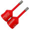 SHDIATOOL Broca de Diamante 2PC 6MM Vacío Soldadura para Perforación en Seco Porcelana Azulejo Granito Mármol M14