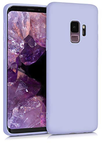 kwmobile Housse Compatible avec Samsung Galaxy S9 Coque - Housse de téléphone Protection Souple en Silicone - Violet Pastel