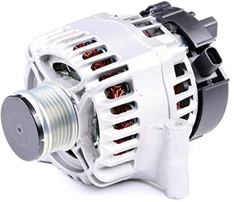 RIDEX Lichtmaschine 105A Generator LiMa 12V Alternator mit Freilaufriemenscheibe für OPEL Corsa D Schrägheck (S07) Corsa C Schrägheck (X01) Astra H Caravan (A04) Astra H Schrägheck (A04) 4G0156