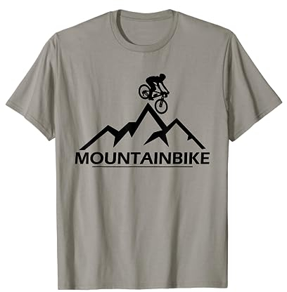 Mountainbike MTB Fahrrad Herren/Damen/Kinder Geschenkidee T-Shirt