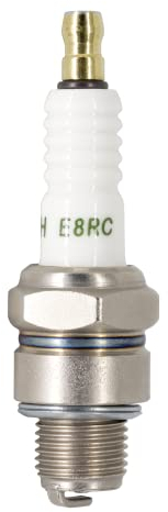 TORCH E8RC Zündkerze Ersetze für NGK BR8HS Zündkerze, für BOSCH 0242250506, WR 4AC Zündkerze, für ACDELCO S14FR, OEM Number: HON DA (9807658716); SU ZUKI (0948200102); YA MAHA (9079322032)