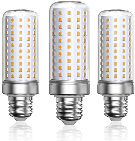 Bonlux Maiskolben LED E27 Warmweiß 3000K, 25W Lampe, Entspricht 200W Halogenlampe, 2500lm, Mais Leuchtmittel für Stehleuchten (Nicht Dimmbar, 3-Pack)