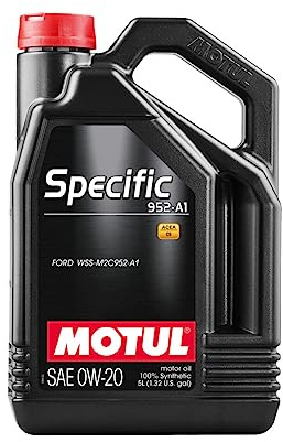 Motul - Schmiermittel synthetisches Motoröl für Auto Specific 952-a1 0W20 5L (4 Stück)