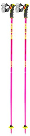 Leki Spitfire 3D Skistöcke, neonmagenta-Neonyellow-Berry, 110CM