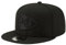 New Era NFL 9FIFTY Black On Black Adjustable Snapback Hat Cap One Size Fits All, Kansas City Chiefs, Einheitsgröße