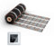 WARMON elektrische Fußbodenheizung für Fliesen: Zweiader-Heizmatte WARMON CLASSIC+ 160 W/m², heating mat, mit Thermostat nach Wahl, Thermostat:TP 750 Non WiFi - Weiß, Mattengröße:8 m²