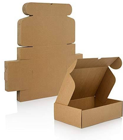 20 Scatole Fustellate Automontanti 40x40x13 cm – Cartone Avana per Spedizioni e E-Commerce – Mottola Packaging