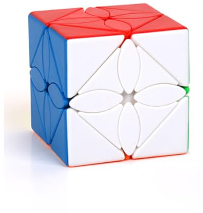 Theopractic Ivy Cube, Smooth Turning Maple Leaf Magic Cube, Creative Cube Puzzle Toys, Frosted Surface