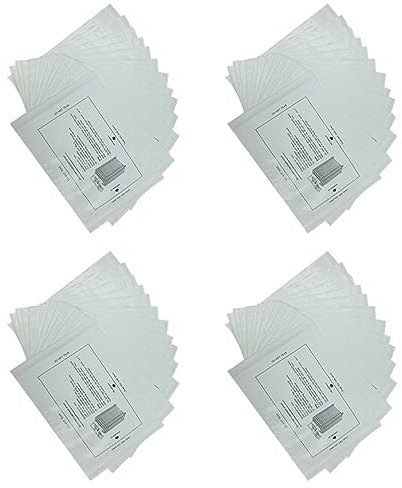 Bdfhjln 48 Stücke Papier Aktenvernichter Schmier Blätter Shredder Schmier öl Tragbares Papier Typ Schmier öl Für