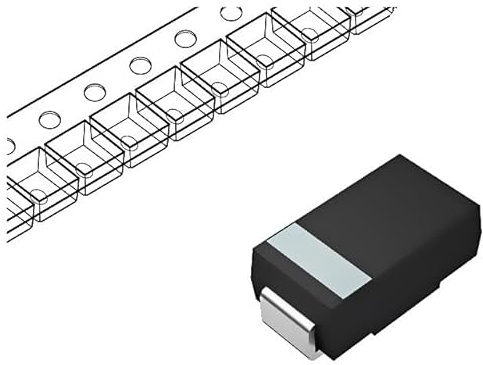 8X P4SMA12A Diode: TVS 0,4kW 12V 24,6A Unidirektional ±5% SMA Rolle,Band LITTELF