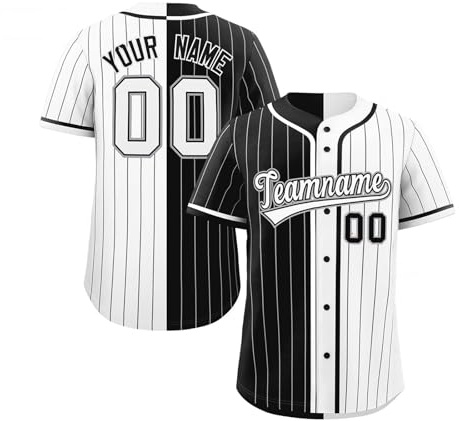 Baseball Jersey Custom Breathable Sports T-Shirts Personalised Namen Number Team Name Logo Training Jerseys Customise Quick Dry Baseball Uniform Moisture Wicking Active Tops For Men Women Youth