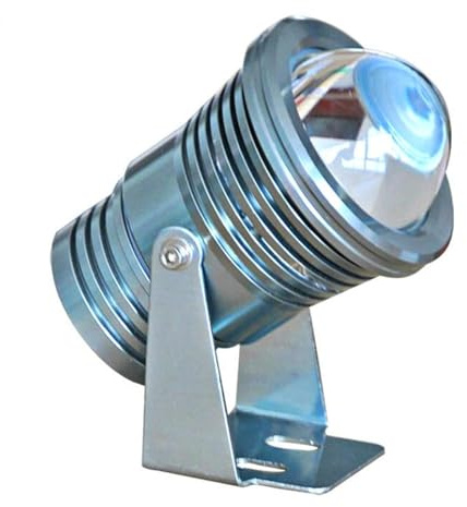 MZZYG Faretto A LED for Esterni Lampada da Parete Impermeabile Angolo A Fascio Stretto Proiettore A LED 15W AC85-265V Lampada da Parete A Lunga Distanza Super Luminoso(Yellow)