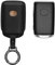 kwmobile Premium Leder Autoschlüssel Schutzhülle kompatibel mit Mazda 3-Tasten CX30 CX50 CX60 CX90 MX-30 Hülle - Schlüssel Tasche - Schwarz