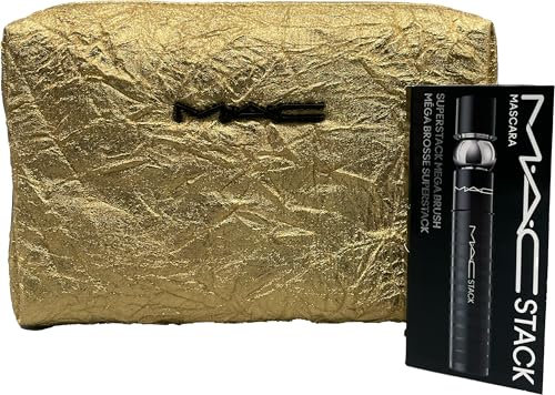 MÄC Kosmetiktasche, Make-up Tasche, Etui, Kulturtasche, Schminktasche, mit MÄCSTACK Mascara