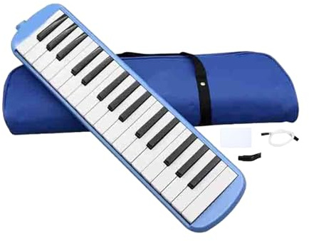 Melodica Piano Keyboard - Talk Box Melodica, Musical Learning Tool | Sicheres Blasinstrumentset, Doppelrohr-Sprecherorgel, Keyboard-Melodicas für Schulsitzungen, Hof