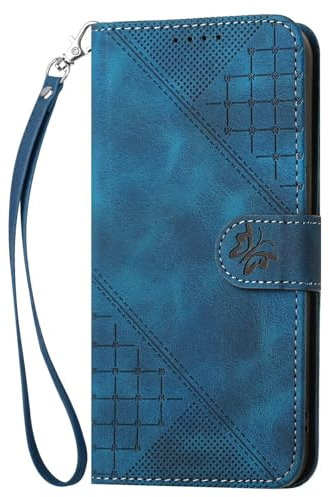 BEENTRYS Pelle PU Cover per Huawei P20 Pro Cover a Libro,Slot per Schede Portafoglio Funzione Supporto Kickstand Chiusura Magnetica Flip Caso Antiurto Custodia per Telefono-Blureale