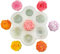 Moule en silicone rose et pione 3D pour bougies bricolage, savon et résine