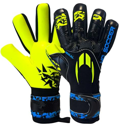 HO Soccer Aerial III Negative Goalkeeper Gloves Size 8