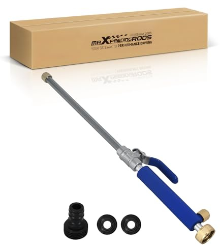 maXpeedingrods 3/4 High Pressure Power Washer Wand Hydro Power Sprayer | Hose Nozzle Universal Hose for Gutter Patio Window Car Pet Cleaning Tool 46mm