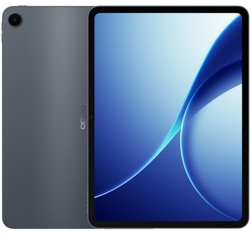 OPPO Pad 5 5G Tableta, 11.35 Pulgadas 2.8K 144Hz Pantalla, 8 GB RAM, 128 GB, MediaTek Dimensity 8350, 5G Mobilfunk, 9510 mAh Batería, Negro