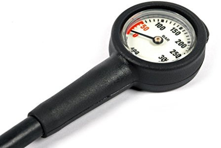 METALSUB Manometre de Plongee 400 Bars - Pacific