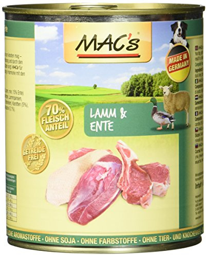 Mac's Lamm & Ente, 6er Pack (6 x 800 g)