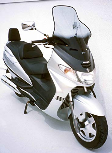 Windschutzscheibe windschild hoch (10cm +) ermax fur BURGMAN AN 250 400 1998 2002 transparent