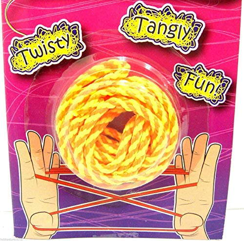 2 x Henbrandt NEW CATS CRADLE STRING GAMES TRADITIONAL TOY