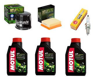 KIT TAGLIANDO CANDELA NGK FILTRO OLIO ARIA HIFLO + OLIO MOTORE MOTUL COMPATIBILE CON Yamaha MT-09 850 A ABS 2014 2018