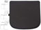 Luxflair Echt-Leder Sitzkissen für Stuhl Breuer Thonet 80-S32-S43-S64 Sitzauflage aus echtem Leder, Farbe: Schwarz