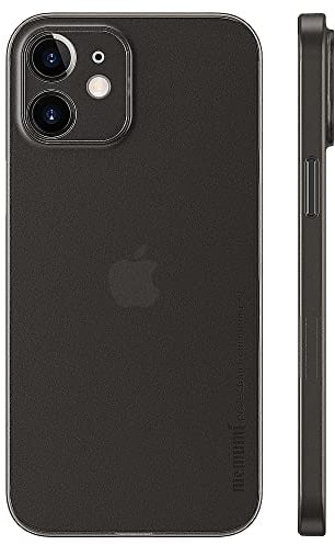 memumi Ultra Sottile Custodia per iPhone 12 Mini, 0.3mm Super Light Matte Hard Cover Posteriore per iPhone 12 Mini 5.4, Sottile Cassa del Telefono Minimalista Progettato