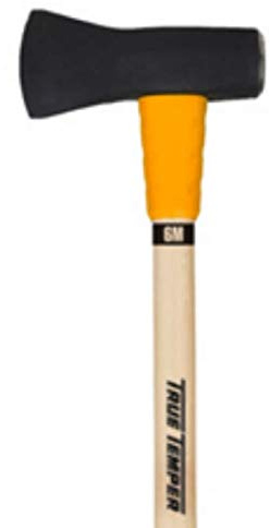AMES True Temper 20181400 6 Lb Black & Yellow Toughstrike American Hickory Maul