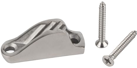 Rope Cleat, Boat Clam Cleat Rope Line Clamp Jam Grip Boat Hardware Parts Sailing Kayak Stainless Steel Marine Accessories marine boat cam cleat gear boat cam cleat