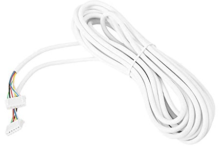 Cavo in rame flessibile, 6 conduttori 5 m 0, 3 mm², Cavo per campanello in rame massiccio per di campanello con videocitofono, Videocitofono, Sicurezza domestica