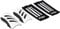 Adidas Unisex-Adult TIRO SG LGE Shin Guards, White/Black/Black/solar red, L