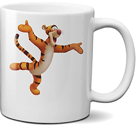 Mugtime (TM) - Tigger Winnie The Pooh Funny Tea Coffee Mug Cup Ceramic 330ml 11oz