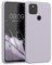 kwmobile Housse Compatible avec Google Pixel 4a 5G Coque - Housse de téléphone Souple et Fine en TPU Silicone - Nuage Violet