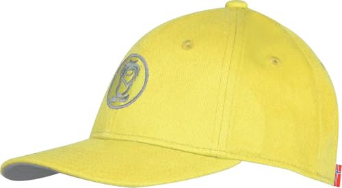 Trollkids Kinder Basecap Kappe Kroksand, Trübes Gelb/Tongrün, Größe 6-12 Years;52-56cm