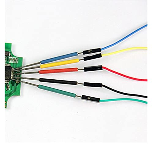 Qingqing Store Mikro NS Klemme 10pcs / Set SOP/SOIC/TSSOP/TSOP/SSOP/MSOP/PLCC/QFP/TQFP/LQFP/SMD IC Chipprüfstift Mini-Chip-Adapter-Buchse (Color : Old Version Clip)