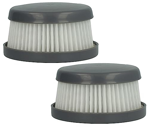 vhbw Lot de 2x filtres à cartouche compatible avec Black & Decker ORB-IT ORB48, ORB72 aspirateur - Filtre plissé