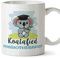 MUGFFINS Tazas para FISIOTERAPEUTA hombre - En Inglés - Koalafied - 11 oz / 330 ml - Regalo original y divertido