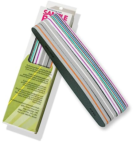 6 pz/set Lime Per Unghie 100/150/180/220/240/280/1000/4000 Spugna Tampone Abrasivo Abrasivo Strisce Lucidatura Tamponi Per Unghie Strumenti Per Manicure-6 Pezzi Set