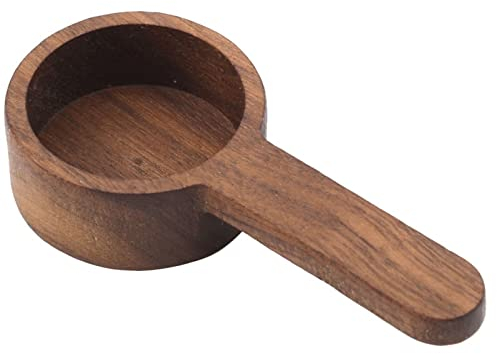 FLaig Cucharas Cuchara medidora de Madera Cuchara Granos de café Bar Cocina Herramienta for Hornear en casa Taza medidora Herramientas de medición for la Cocina Cuchara (Color : 8g)