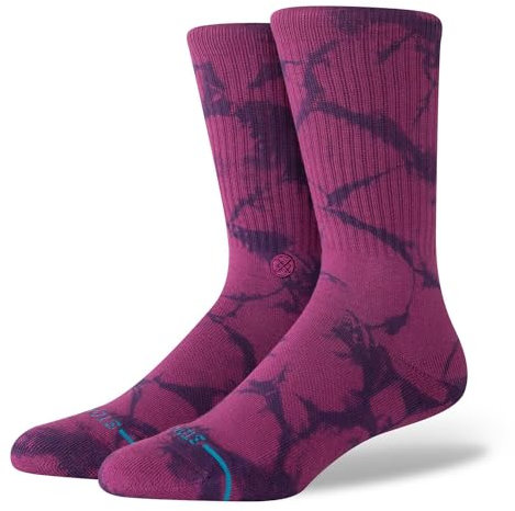 Stance Crew Socks - ICON DYE, Navy, Large