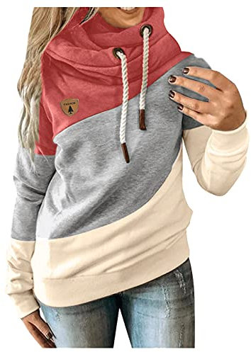 Cocila Black of Friday Angebote 2024 Drucker Hoodie Damen Weiß Baumwolle Pullover Mit Kapuze Maedchen Sweatjacke Teddyfutter Damen Damen Pullover Winter Elegant Meine Bestellung Anzeigen