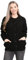 Crazy Fashion Women’s Long Sleeve Winter Chunky Cable Knit Front Button Top Long Sleeve Aran Crew Neck Warm 7 Button Knitted Cardigan Ladies Sweater (Black,12)
