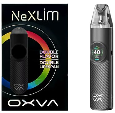 OXVA NeXLIM, Pod System, E-Zigarette, 1500 mAh, 4 ml, Farbe black warrior