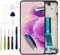 Duotipa Pantalla TFT de 6,43 pulgadas, compatible con Xiaomi Redmi Note 12S 4G (negro con marco), pantalla LCD táctil, digitalizador, montaje con kit de herramientas de reparación