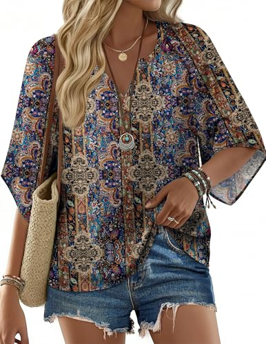 Zeagoo Latzhose Damen Kurz Sommer Ärmellos Rompers Casual Lose Jumpsuit Breites Bein Träger Overalls Shorts mit Taschen